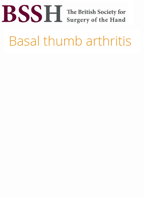 Basal Thumb Arthritis