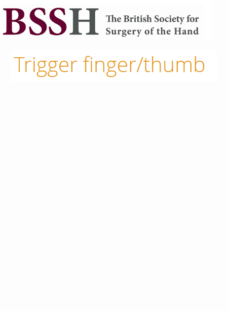 Trigger Finger & Thumb