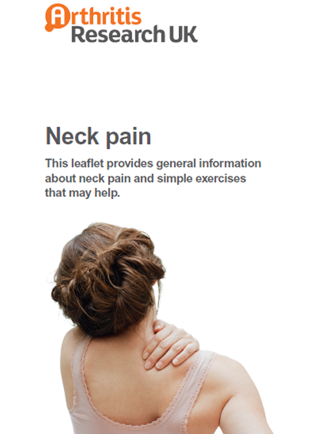 Neck Pain Exercise Sheet