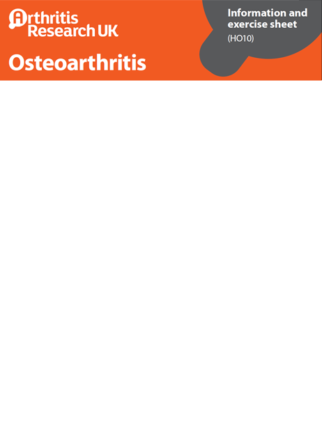 Osteoarthritis of the Hand & Exercise Sheet