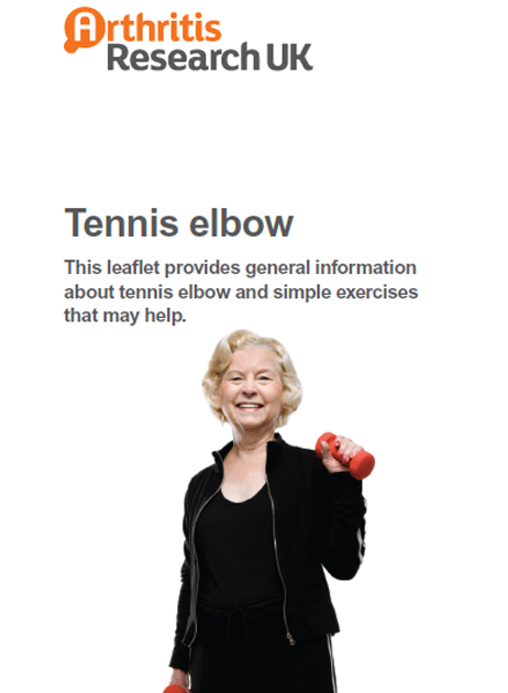 Tennis Elbow Exercise Sheet