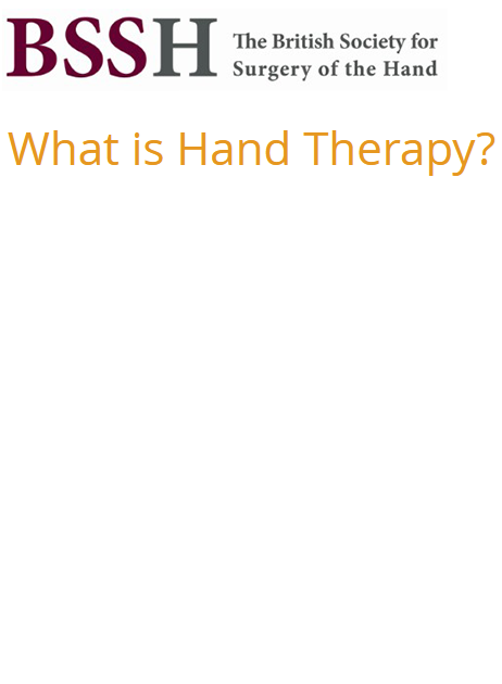 What Is Hand Therapy?