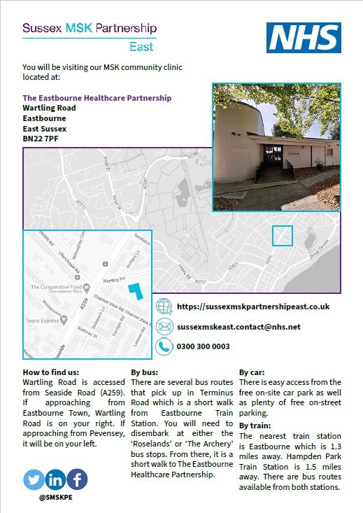 Eastbourne Healthcare Partnership MAP