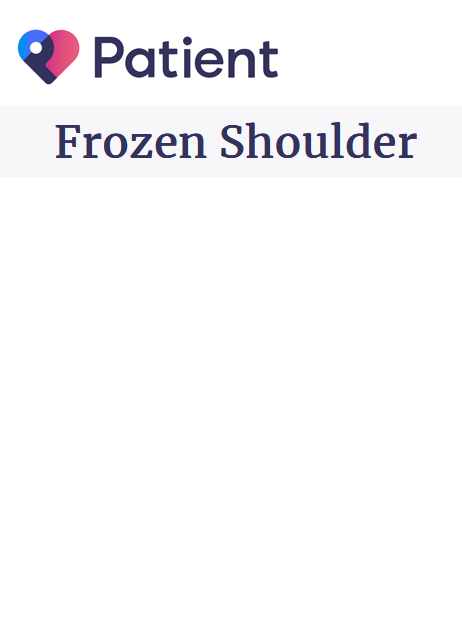 Frozen Shoulder